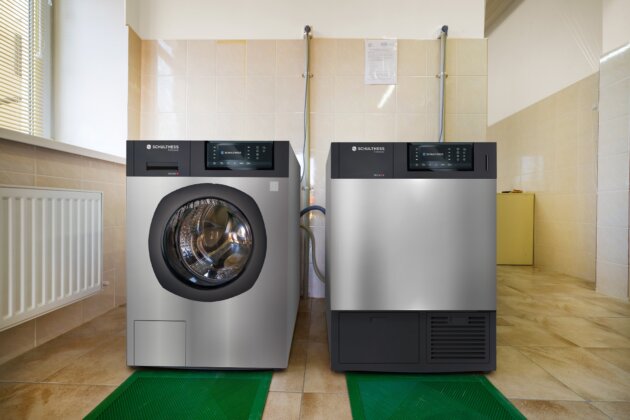 Caravan Park Laundry room